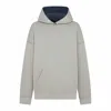 Frolickers Women's Reversible Heavyweight Grey Hoodie - Pebble & Charcoal In Grey