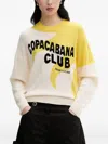 From Future Graphic-print Sweater In Neutral