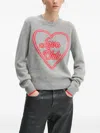From Future Heart-graphic Pullover In Multi
