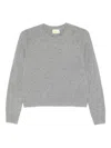 From Future Raglan Crewneck Sweater In Gray