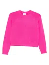 From Future Raglan Sleeve Sweater In Pink