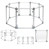 Front Row 25.6 H 8 Panel In Clear