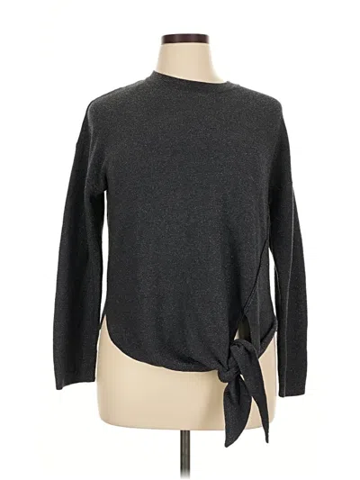 Pre-owned Front Row By Sarah & Goldy Pullover Sweater In Gray