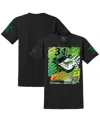 Front Row Motorsports Men's Black Todd Gilliland Grillo's Pickles Car T-shirt In Black