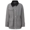 Front Row Shop Women's Grey Washed Field Jacket In Gray