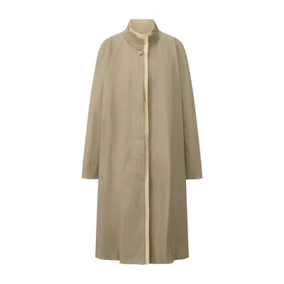 Front Row Shop Women's Neutrals Amelie Trench Coat In Beige/yellow