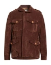 Front Street 8 Man Jacket Brown Size 38 Polyester, Polyamide, Elastane