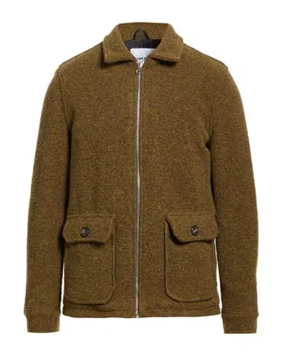 Front Street 8 Man Jacket Military Green Size 38 Wool, Polyamide, Polyester