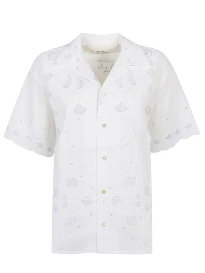 Front Street White Cotton Shirt