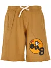 Front Street Raw-cut Drawstring Shorts