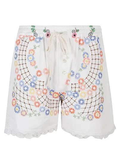 FRONT STREET FRONT STREET 8 PRINTED COTTON SHORTS