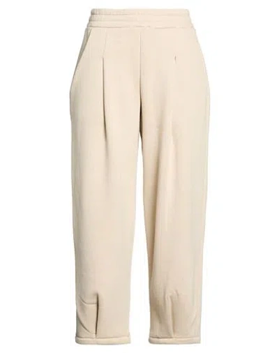 Front Street 8 Woman Pants Beige Size M Cotton, Polyester