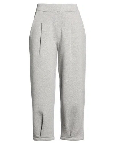 Front Street 8 Woman Pants Grey Size M Cotton, Polyester
