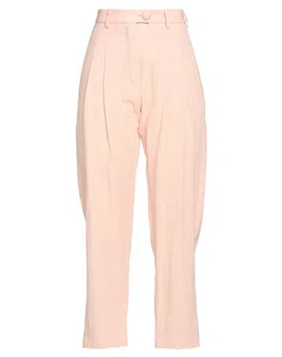Front Street 8 Woman Pants Pink Size M Linen