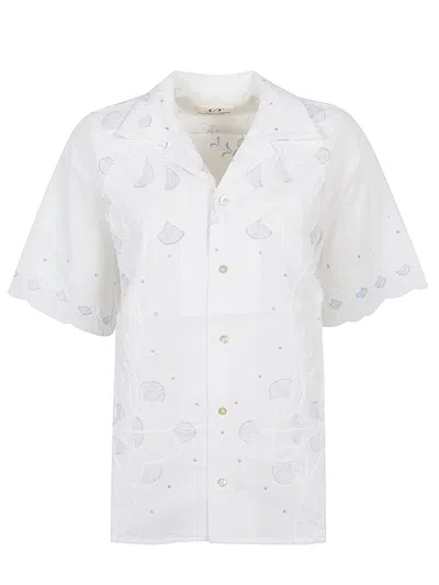 Front Street White Cotton Shirt