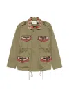 Front Street Drawstring-waist Jacket In Multi