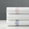 Frontgate 1000 Thread Count Scroll Sheet Set In White