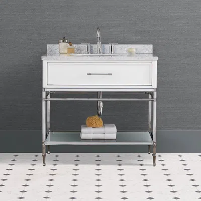 Frontgate 36" Single Bath Vanity In White