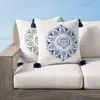 FRONTGATE AINSLEY MEDALLION INDOOR/OUTDOOR PILLOW