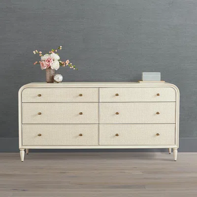 Frontgate Alayna 6-drawer Dresser In White
