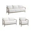 Frontgate Alessia Seating Replacement Cushions In White