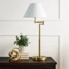 FRONTGATE ANISTON SWING ARM RECHARGEABLE TABLE LAMP