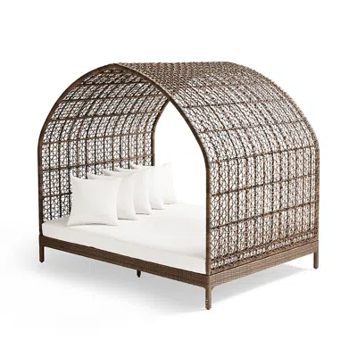 Frontgate Arco Daybed Replacement Cushion In Brown