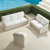 Frontgate Ashby 3-pc. Sofa Set In Shell Finish