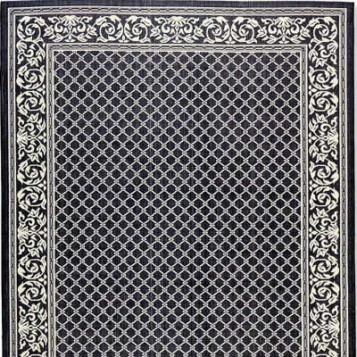 Frontgate Ashlyn Indoor/outdoor Rug In Black