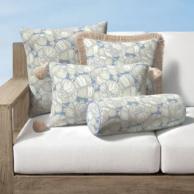 Frontgate Asteria Floral Indoor/outdoor Pillow