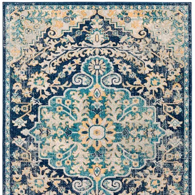 Frontgate Avalon Performance Area Rug In Blue