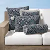 Frontgate Aveiro Tile Indoor/outdoor Pillow
