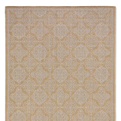 Frontgate Aveiro Tile Indoor/outdoor Rug In Blue