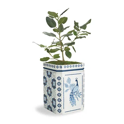 Frontgate Azura 26" Handpainted Planter