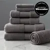 Frontgate Bath Towel With Mat Set In White