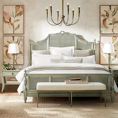 Frontgate Beauvier Bedroom Set In French Patina