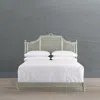Frontgate Beauvier Low Footboard Bed In White