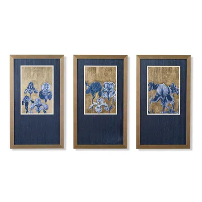 Frontgate Blue Iris Giclee Wall Art