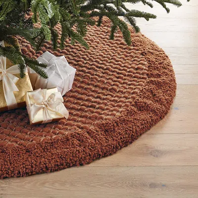 Frontgate Boucle Bliss Tree Skirt