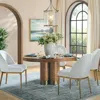 Frontgate Brando 7-pc. Round Extendable Dining Set In White