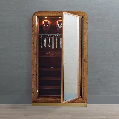 Frontgate Brando Jewelry Storage Mirror With Lock