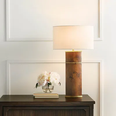 Frontgate Brando Table Lamp In Brown
