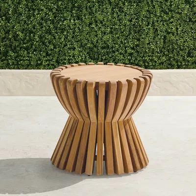 Frontgate Cabrera Accent Stool Tailored Furniture Cover