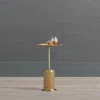 Frontgate Calloway Drink Table In Gold