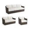 Frontgate Cameron Seating Replacement Cushions In White