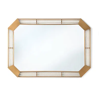 Frontgate Cameron Wall Mirror In Brown