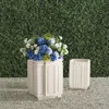 Frontgate Capra Planters In White