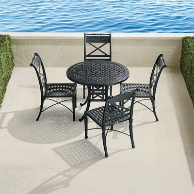 Frontgate Carlisle 5-pc. Bistro Set In Gray