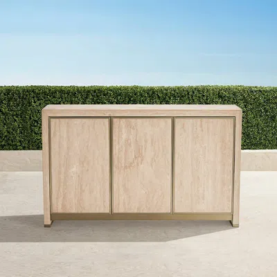 Frontgate Catalan Travertine Sideboard