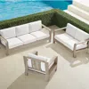Frontgate Catania 3-pc. Sofa Set In Weathered Teak In Multi